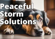 Essential Guide: How To Calm An Anxious Dog During A Storm