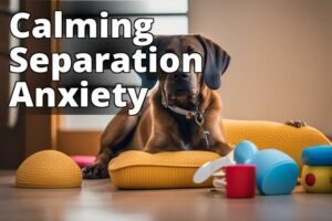 Calm Severe Separation Anxiety In Dogs: A Step-By-Step Guide
